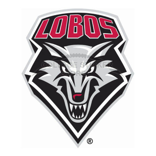 Personal New Mexico Lobos Iron-on Transfers (Wall Stickers)NO.5425